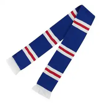 Sports Direct Team rangers fc striped scarf adultsteam rangers fc striped scarf adults oferta