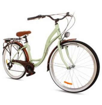 Media Expert Rower miejski goetze mood 6b 28 cali damski zielony oferta
