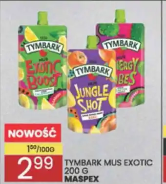 Wafelek Tymbark mus exotic 200g oferta