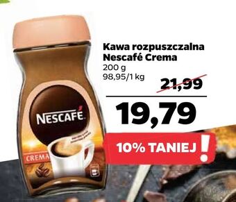 Netto Kawa rozpuszczalna Nescafé Crema oferta