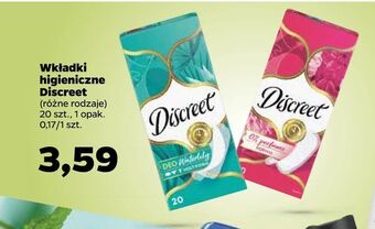 Netto Wkładki higieniczne Discreet oferta