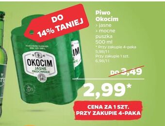 Netto Piwo Okocim oferta