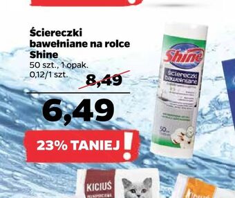 Netto Ściereczki bawełniane na rolce Shine oferta