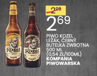 Wafelek Piwo Kozel, Lezak, Cerny 500ml oferta