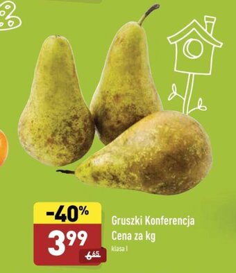 ALDI Gruszki Konferencja 1kg oferta