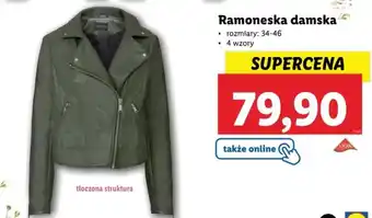 Lidl Ramoneska damska oferta