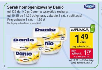 Stokrotka Serek homogenizowany Danio 135-140g oferta