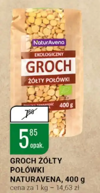 bi1 Groch żółty połówki 400g oferta