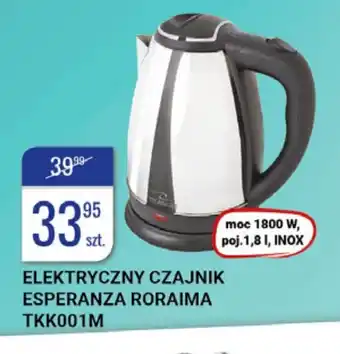 bi1 Elektryczny czajnik Esperanza Roraima TKK001M oferta