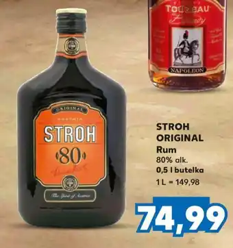 Kaufland Stroh Original Rum 0,5l oferta