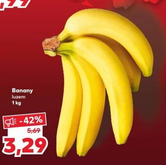 Kaufland Banany 1kg oferta