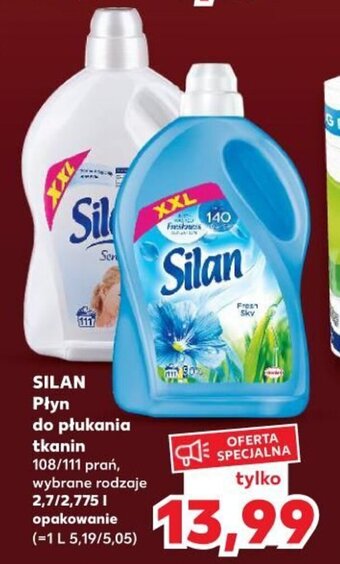 Kaufland Silan Płyn do płukania tkanin 2,7-2,775l oferta