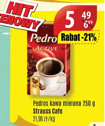 API MARKET Pedros kawa mielona 250g oferta