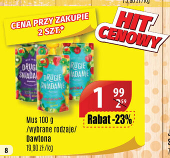 API MARKET Mus 100g Dawtona oferta