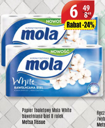 API MARKET Papier toaletowy Mola White 8 rolek oferta