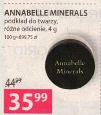Hebe Annabelle Minerals podkład do twarzy 4g oferta