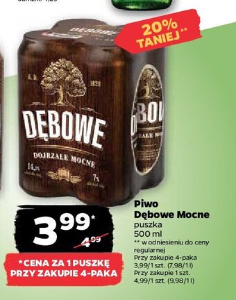 Biedronka Piwo 1 PUSZ 500 ML oferta