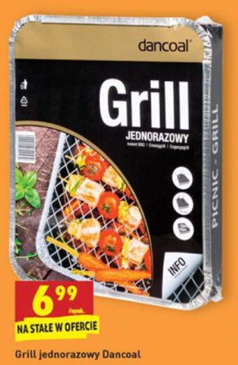 Biedronka Grill jednorazowy zestaw oferta