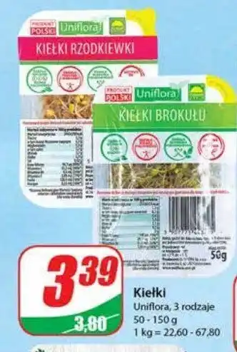 Dino Kiełki rzodkiewki 1 SZT 50 G oferta