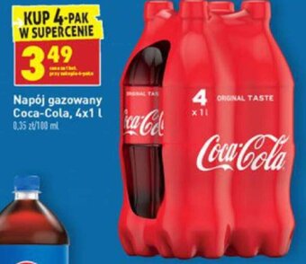 Biedronka Napój gazowany Coca-Cola 1l oferta