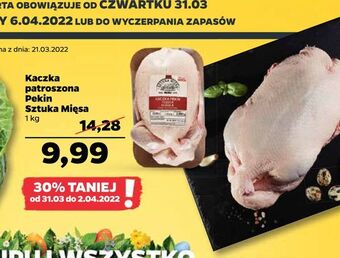 Netto Kaczka patroszona Pekin Sztuka Mięsa oferta