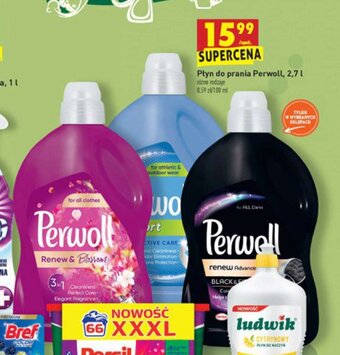 Biedronka Płyn do prania Perwoll 2,7l oferta