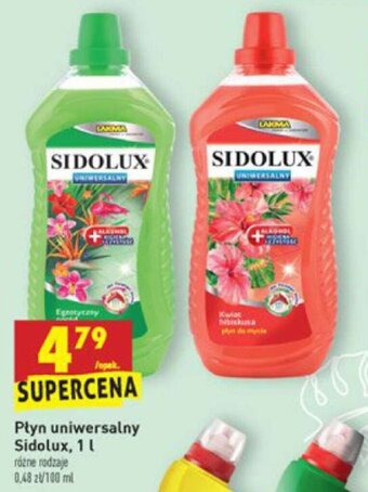Biedronka Płyn uniwersalny Sidolux 1l oferta