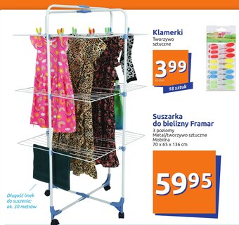 Action Suszarka do bielizny Framar oferta