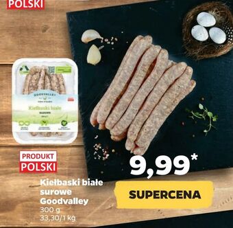 Netto Kiełbaski białe surowe Goodvalley oferta