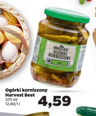 Netto Ogórki korniszony Harvest Best oferta