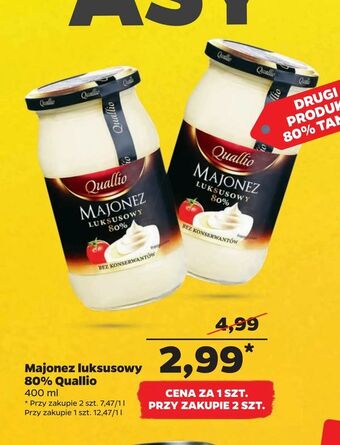 Netto Majonez luksusowy 80% Quallio oferta