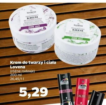 Netto Krem do twarzy i ciała Lovena oferta