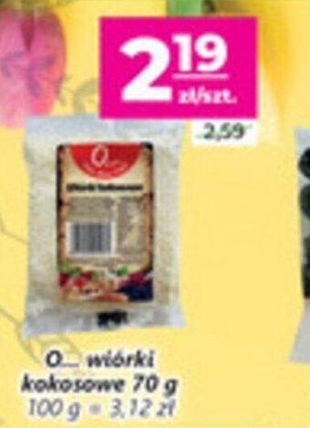 Top Market O... wiórki kokosowe 70g oferta