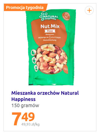 Action Mieszanka orzechów Natural Happiness 150g oferta