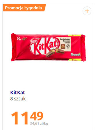 Action Kitkat 8szt. oferta