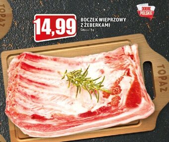 Topaz Boczek wieprzowy z żeberkami 1kg oferta