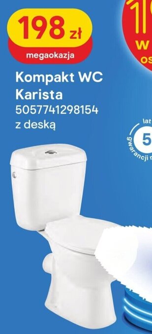 Castorama Kompakt WC Karista oferta