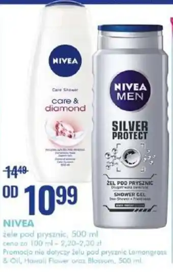 SuperPharm Nivea żele pod prysznic 500ml oferta