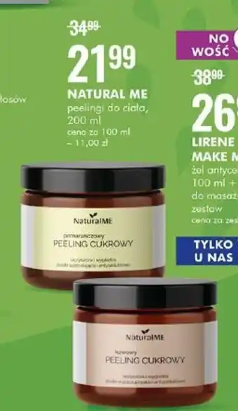 SuperPharm Natural Me peeling do ciała 200ml oferta