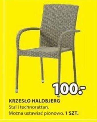 JYSK Krzesło Haldbjerg oferta