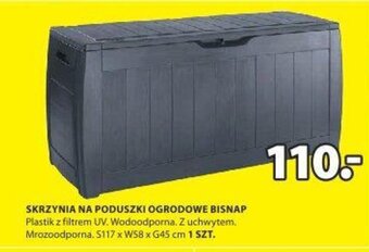 JYSK Skrzynia na poduszki ogrodowe Bisnap oferta