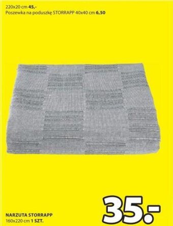 JYSK Narzuta Storrapp oferta