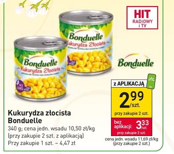 Stokrotka Kukurydza złocista Bonduelle 340g oferta
