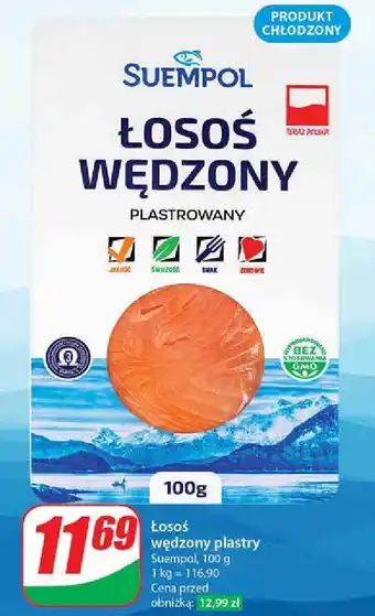 Dino Łosoś wędzony-plastry oferta