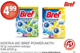 Stokrotka Kostka WC Bref Power Aktiv 50g oferta