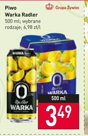 Stokrotka Piwo Warka Radler 500ml oferta