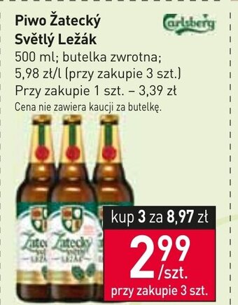 Stokrotka Piwo Zatecky 500ml oferta