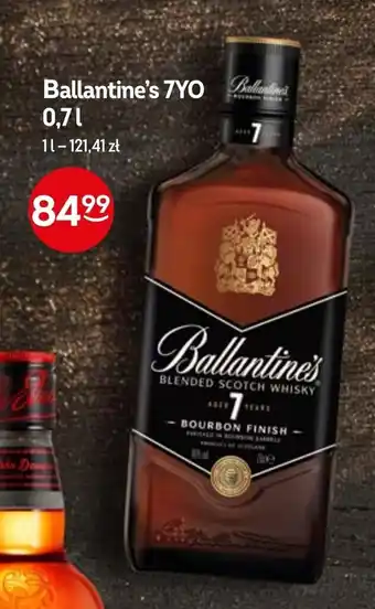 Żabka Ballantine's 7 YO 0,7l oferta