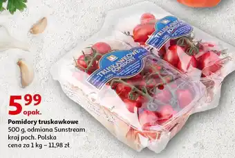 Auchan Pomidory truskawkowe 1 SZT 500 G oferta