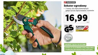 Lidl Sekator ogrodowy oferta